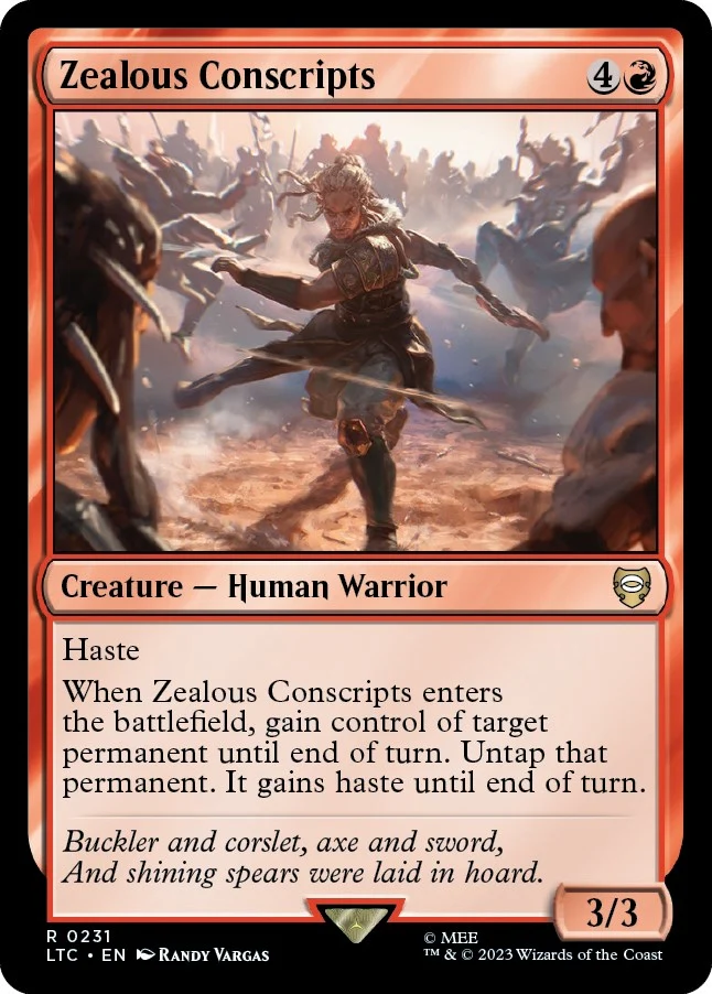 Zealous Conscripts (231)