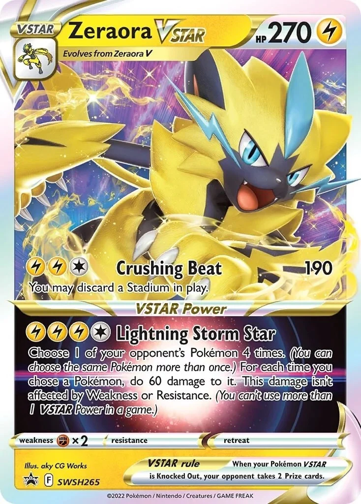 Zeraora VSTAR - SWSH265 (SWSH265) (SWSH: Sword & Shield Promo Cards)