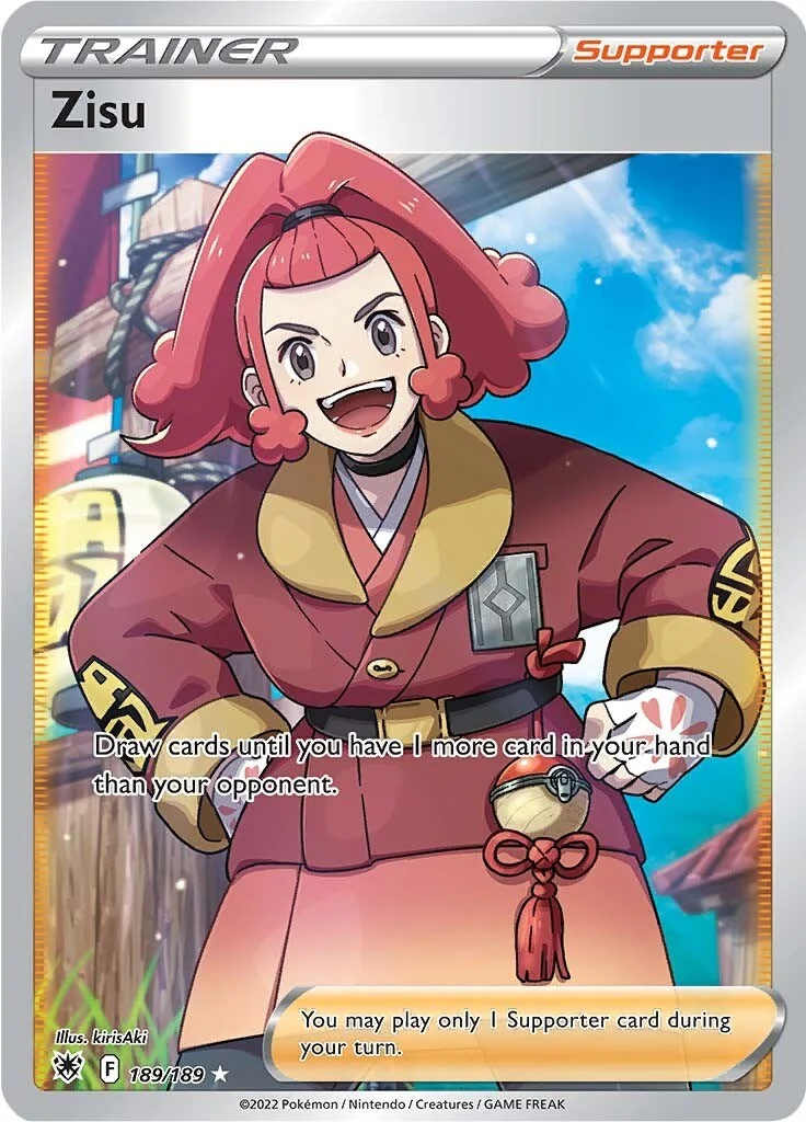 Zisu (Full Art) (189/189) (SWSH10: Astral Radiance)