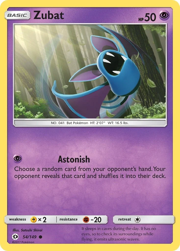 Zubat (54/149) (SM Base Set)